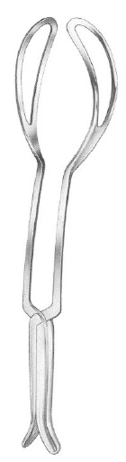 Kliešte pôrodné Piper, 440 mm